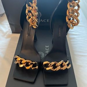 Size 41 Authentic Versace Heels worn once